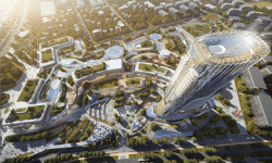 MALL AND SKYSCRAPER COMPLEX